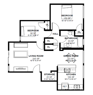 Beautiful & Spacious 2-Bedroom Apartment at Gibraltar! property image